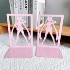 Decorative Anime-Inspired Bookends