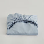 Fitted sheet made of fine cotton satin with extra high skirt and elastic all-around rubber Kalsten
