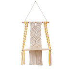 Decorative Macramé Swing Shelf Kalsten