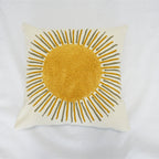 Artistically Embroidered Cushion