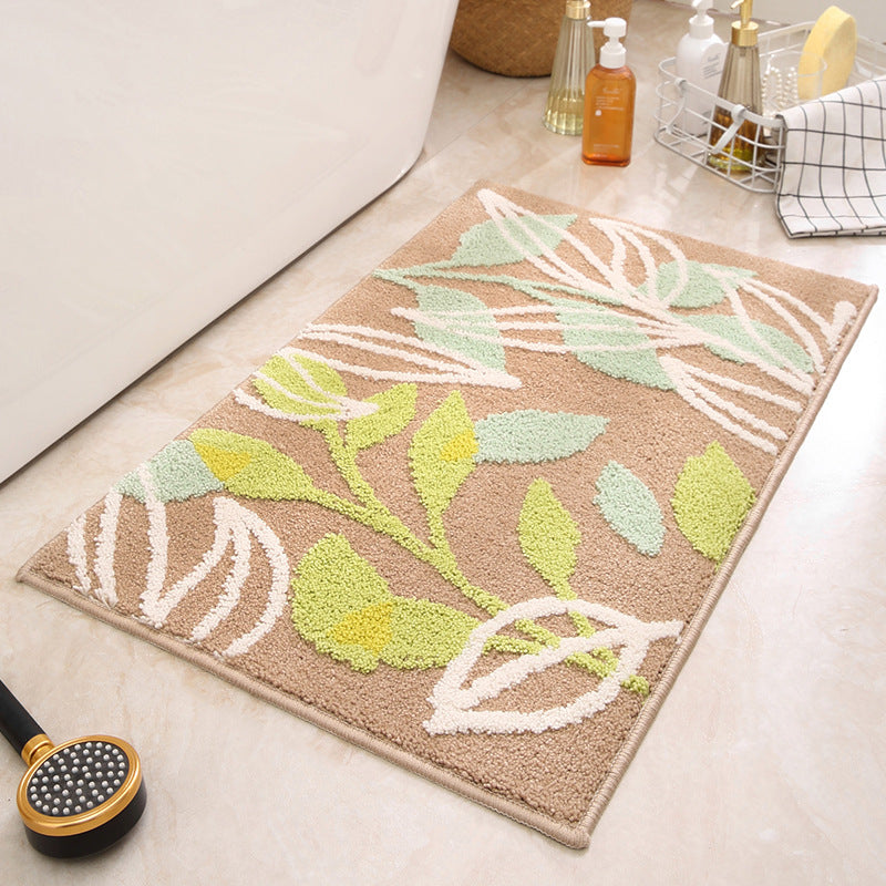 Abstract Pattern Bath Mat for Bathroom