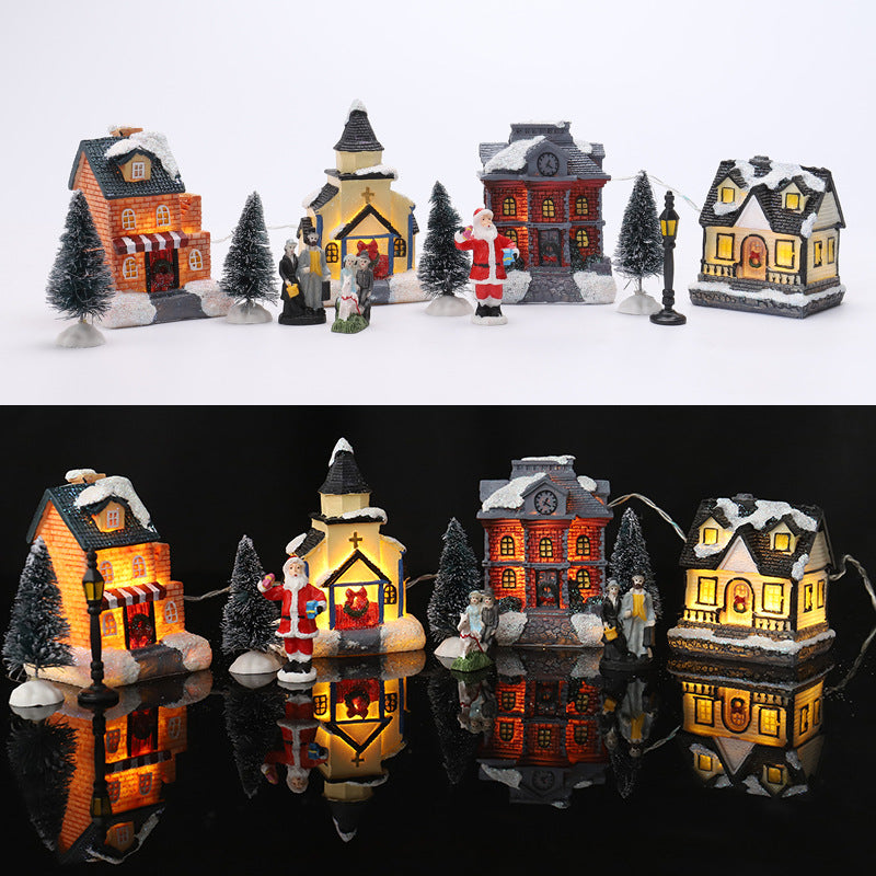 Christmas Village Decoration Set Kalsten