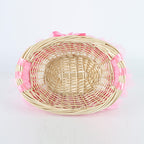 Decorative basket with ruffle detail Kalsten