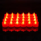 Decorative LED real wax candle in crystal look Kalsten
