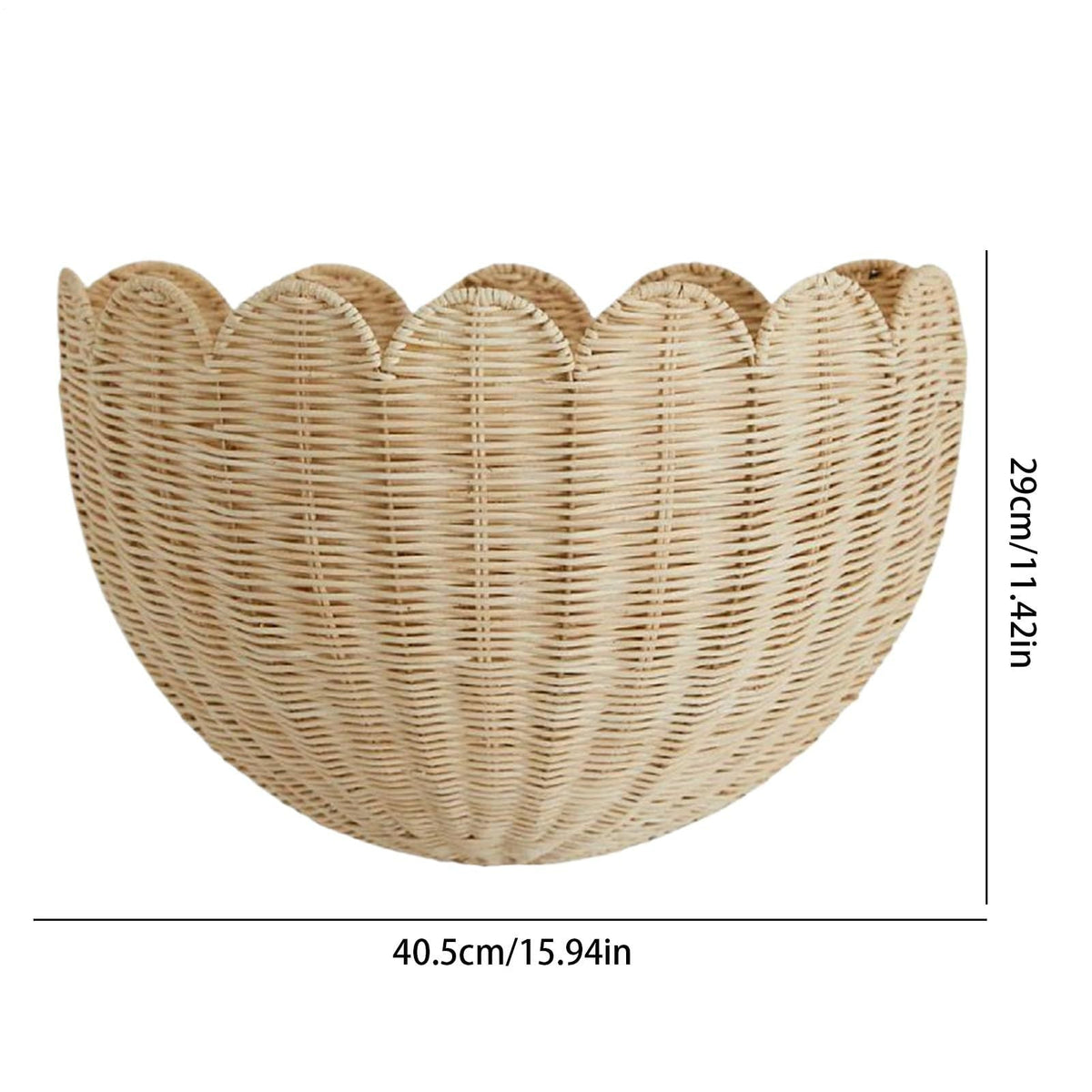 Creative and Decorative Storage Basket in Shell Design Kalsten