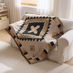 Playful Cartoon Character Throw Blanket