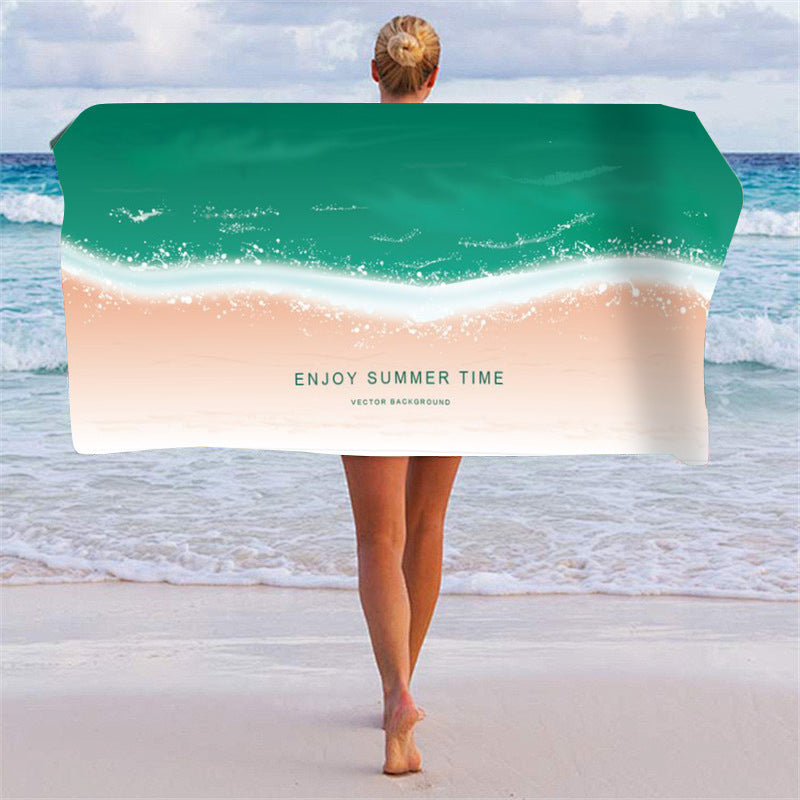 Beach towel with unique geometric pattern Kalsten