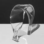 Artistic Abstract Crystal Sculpture