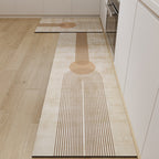 Abstract Pattern Kitchen Runner Mat