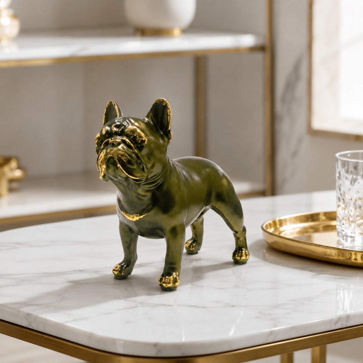 Decorative figure of a French Bulldog Kalsten