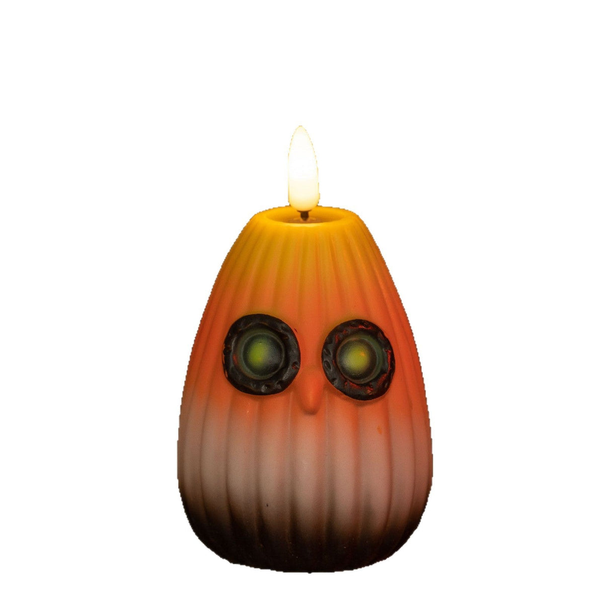 Creepy LED pumpkin lantern