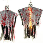 Creepy Halloween decor