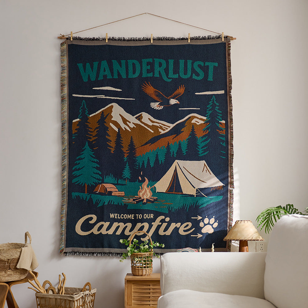 Artistic Tapestry Blanket
