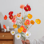 Decorative Art Poppy Bouquet