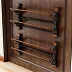 Over-the-Door Two-Tier Tilt Shoe Rack