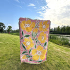 Floral Patterned Throw Blanket