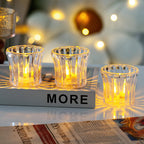 Decorative Glass Candle Holder