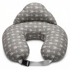 Still- and relaxation cushion with adjustable back support Kalsten