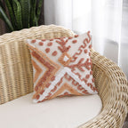 Geometric Pattern Accent Pillow