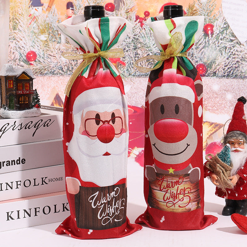 Christmas wine bottle cover Kalsten
