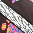 Beach towel with striking leopard motif and colorful accents Kalsten