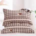 Women's pillowcase with delicate floral motif Kalsten