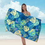 Beach towel with striking surf design Kalsten