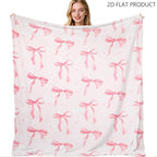 Artistic Butterfly-Inspired Fleece Blanket