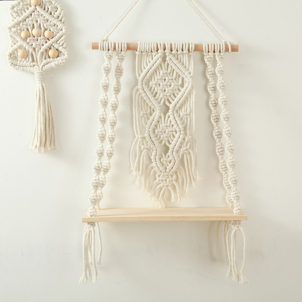 Decorative Macramé Swing Shelf Kalsten