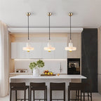 Elegant Marble Hanging Light Fixture