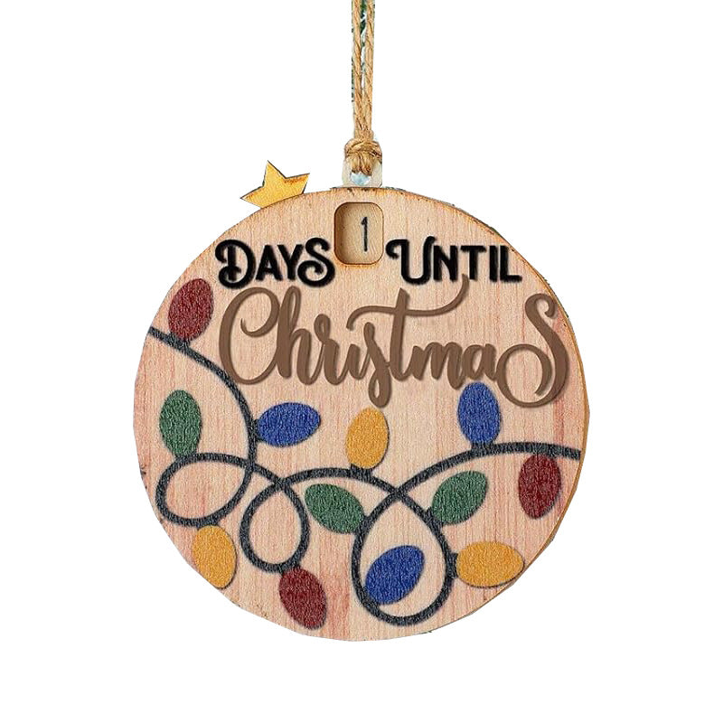 Countdown Calendar Ornament
