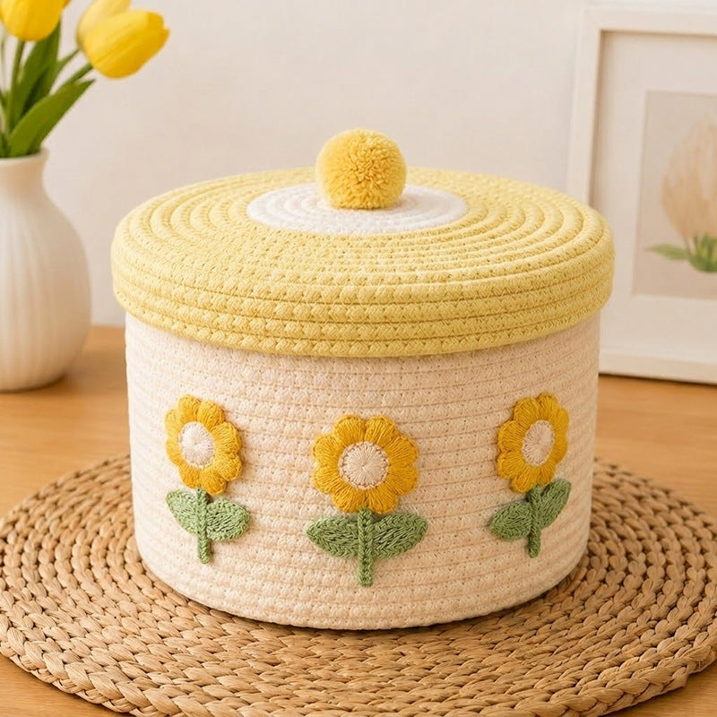 Decorative Knitted Storage Container Kalsten