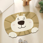 Cartoon-Themed Floor Mat