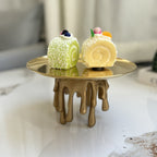 Artistic Drip-Style Decorative Tray