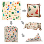 Artistic Woven Throw Blanket