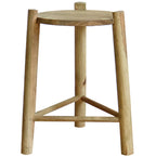 Rustic Wooden Stool Kalsten