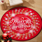 Holiday-Themed Round Floor Mat Kalsten