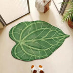 Home Decorative Leaf-Shaped Mat