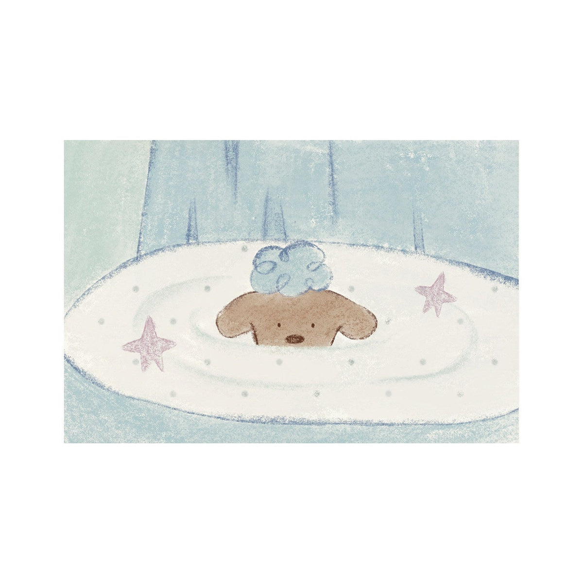 Cartoon-Themed Bath Mat Kalsten