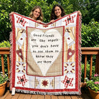 Inspirational Quilted Throw Blanket