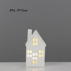 Decorative House-Shaped Ceramic Night Light Kalsten
