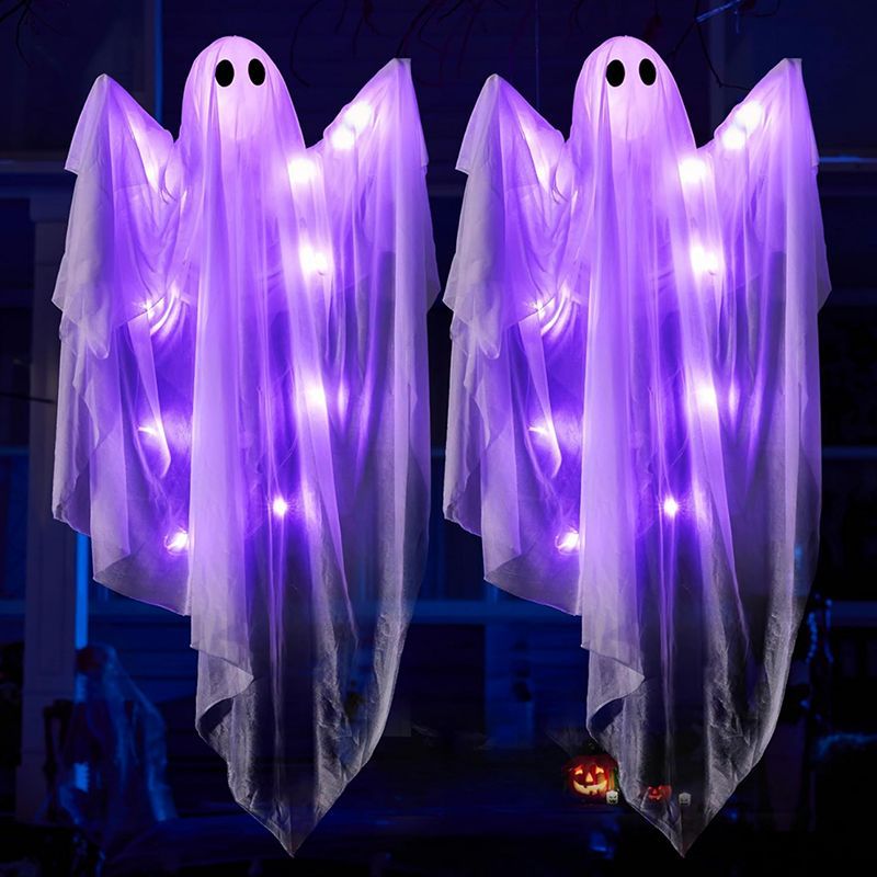 Creepy LED Ghost Decoration