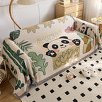 Playful Cartoon Print Sofa Throw Blanket
