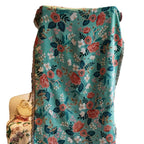 Floral Patterned Throw Blanket