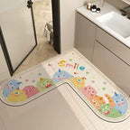 Cartoon Theme Kitchen Comfort Mat
