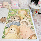 Cozy Plush Animal-Themed Throw Blanket