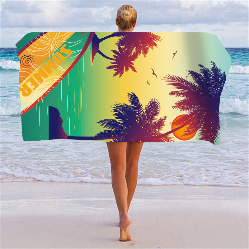 Beach towel with unique geometric pattern Kalsten