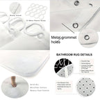 Bathroom Rules Digital Bathroom Décor Set Kalsten