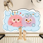 Cute Dessert-Themed Bath Mat
