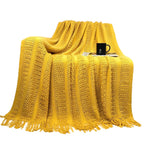 Cozy Knit Throw Blanket Kalsten